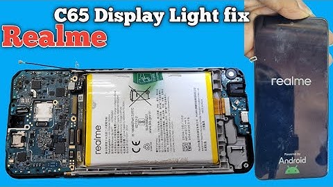 Realme c65-5G Display back light problem fix 100% Solution| mobile R sikhe team