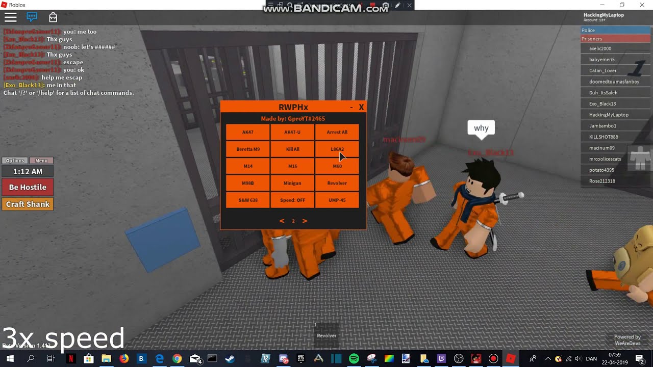 redwood prison roblox script pastebin