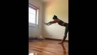 How To Do Handstand The Basicspractice Yoga With Great Quality Yoga Legging Set