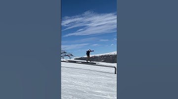 BOARD SLIDE🏂 #fyp #snowboarding #boardslide #mountains #snow #keystone #shred #colorado #fypシ