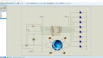 AN ANALOG TO DIGITAL CONVERTER USING ADC0804 IC IN PROTEUS