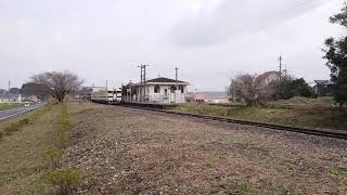 原田線 試験列車 上穂波駅下り