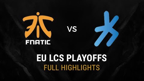 Fnatic vs H2K Highlights 3rd Place Playoffs All Games EU LCS Spring 2016 FNC vs H2K