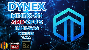 Dynex (DNX) GPU Mining Guide - DynexSolve - AMD - HiveOS - BzMiner
