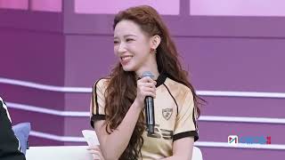 [Highlights] Wang Meng is so adorable! Listen intently as Shen Mengchen shares her jersey styling... screenshot 2