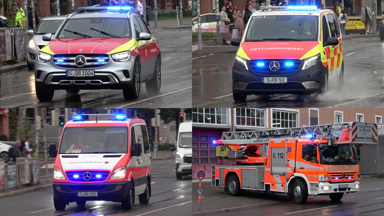 [‼️DB-NOTFALLMANAGER, ORGL-RD, uvm‼️] EINSATZFAHRTEN beim CANNSTATTER-WASEN 2025 | STUTTGART