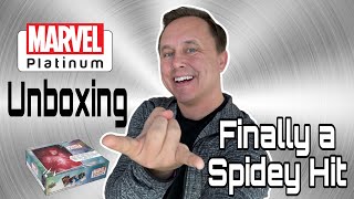 Finally a Spidey Hit! | Marvel Platinum Hobby Box unboxing