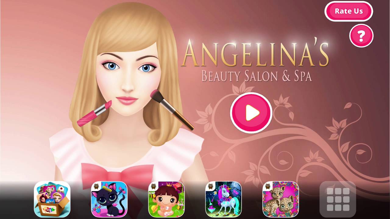 Angelina's Beauty Salon & Spa iPad/Android Gameplay YouTube