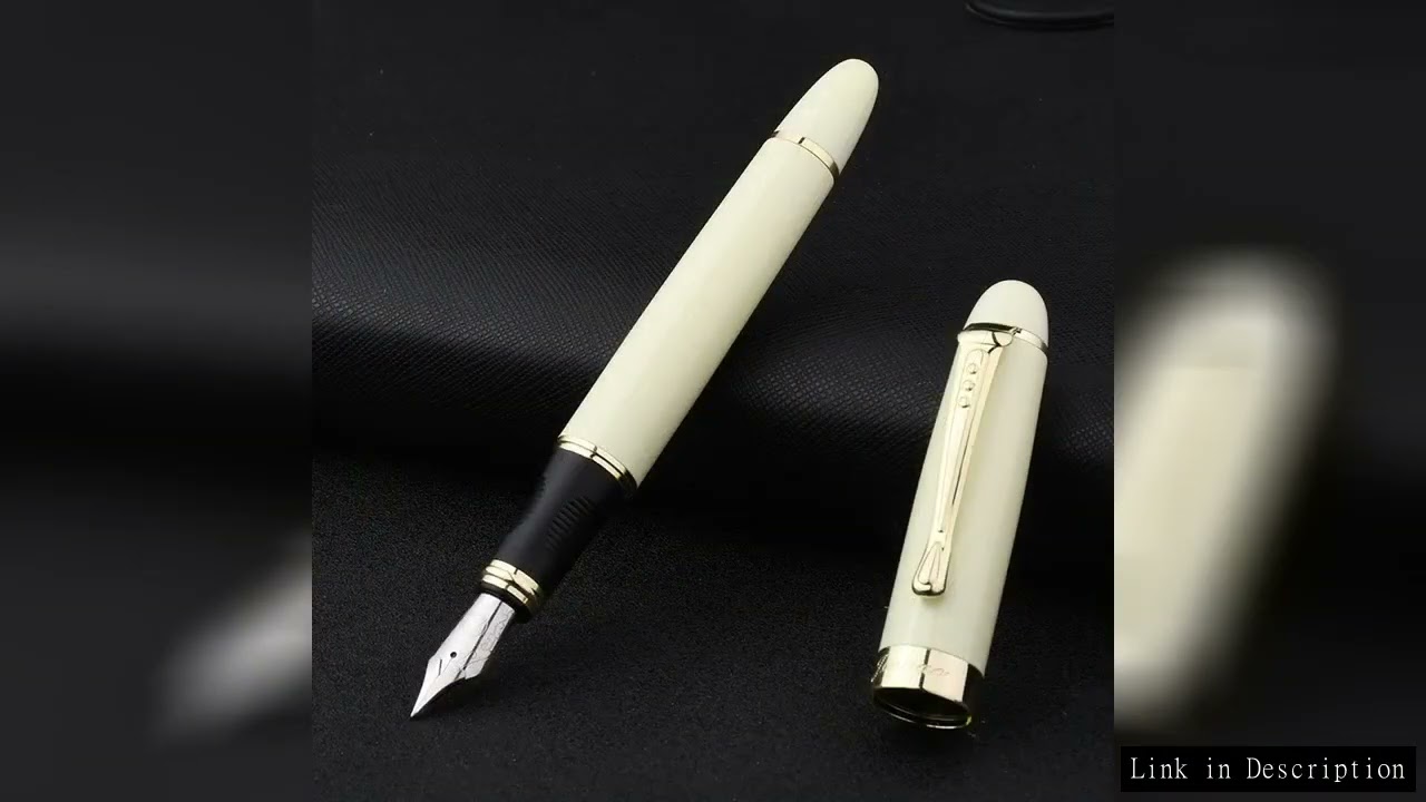 New Creative Hand-made Grinding Rounded Polished Thick Fountain Pen 2.5MM Nib Double-layer Long Blad