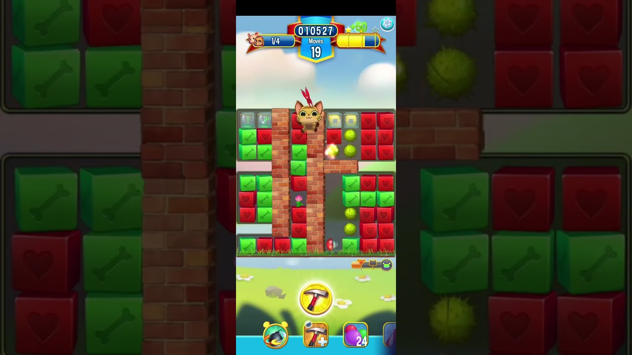 Pet Rescue Saga level 4545 no boosters