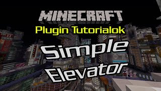 Lift készítés | Minecraft Szervertippek (Simple Elevator Plugin)