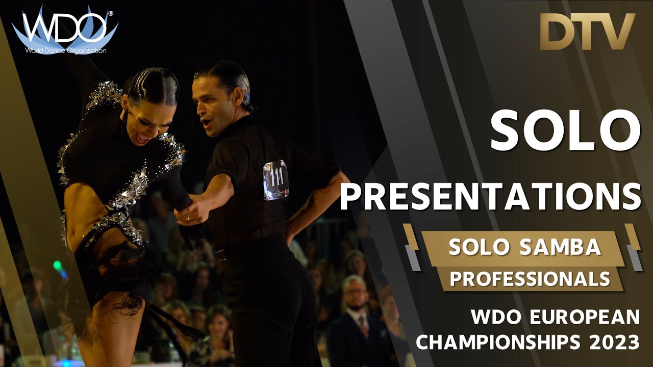 # Solo Presentations | Samba |  Professional Latin | WDO European Championships 2023