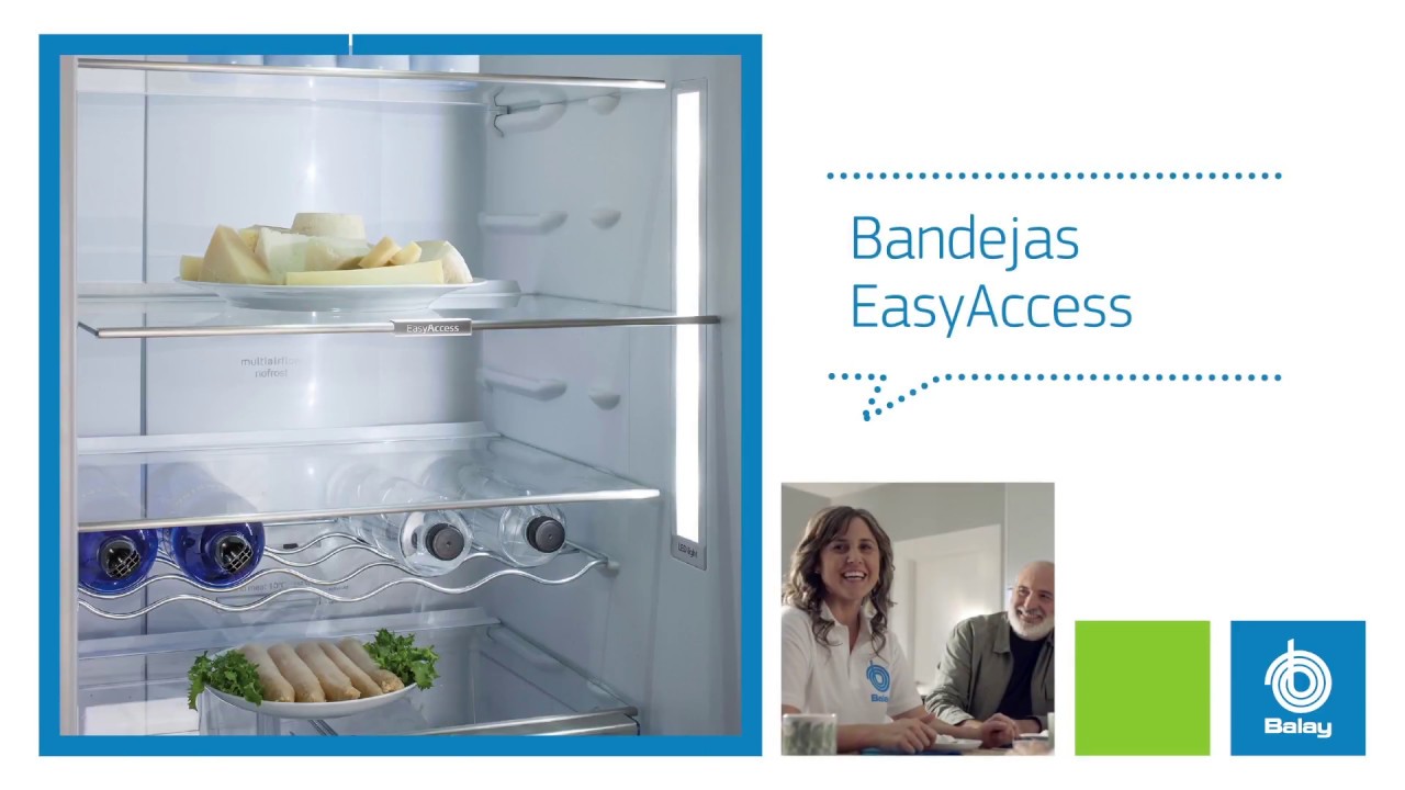 Bandejas de Frigorífico Extraíbles EasyAccess | Accede con Total Facilidad a los Alimentos