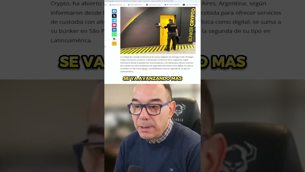 El Primer Crypto Bunker en Argentina! 🇦🇷¿Qué opinas? 👀 #cryptobunker  #criptomonedas #bitcoin - YouTube