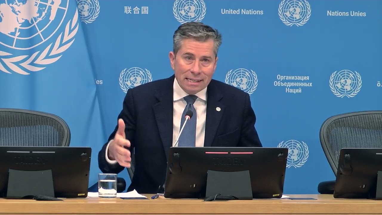 Tom Fletcher, Under-Secretary-General for Humanitarian Affairs and Emergency Relief Coordinator,