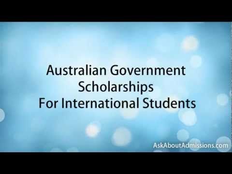 Australian Scholarships for International Students.