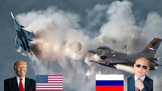 World shock! Russian Su34 fighter jet pilot shot down 17 US F18 fighter jets, Arma3