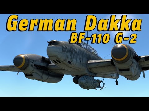 Reviewing The Bf 110 G-2 | War Thunder Sim VR