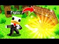MIO FIGLIO HA UNA BASE SEGRETA SU MINECRAFT