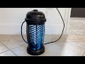 Outdoor Electronic Bug Zapper Review (It Works!) #ad #amazoninfluencer