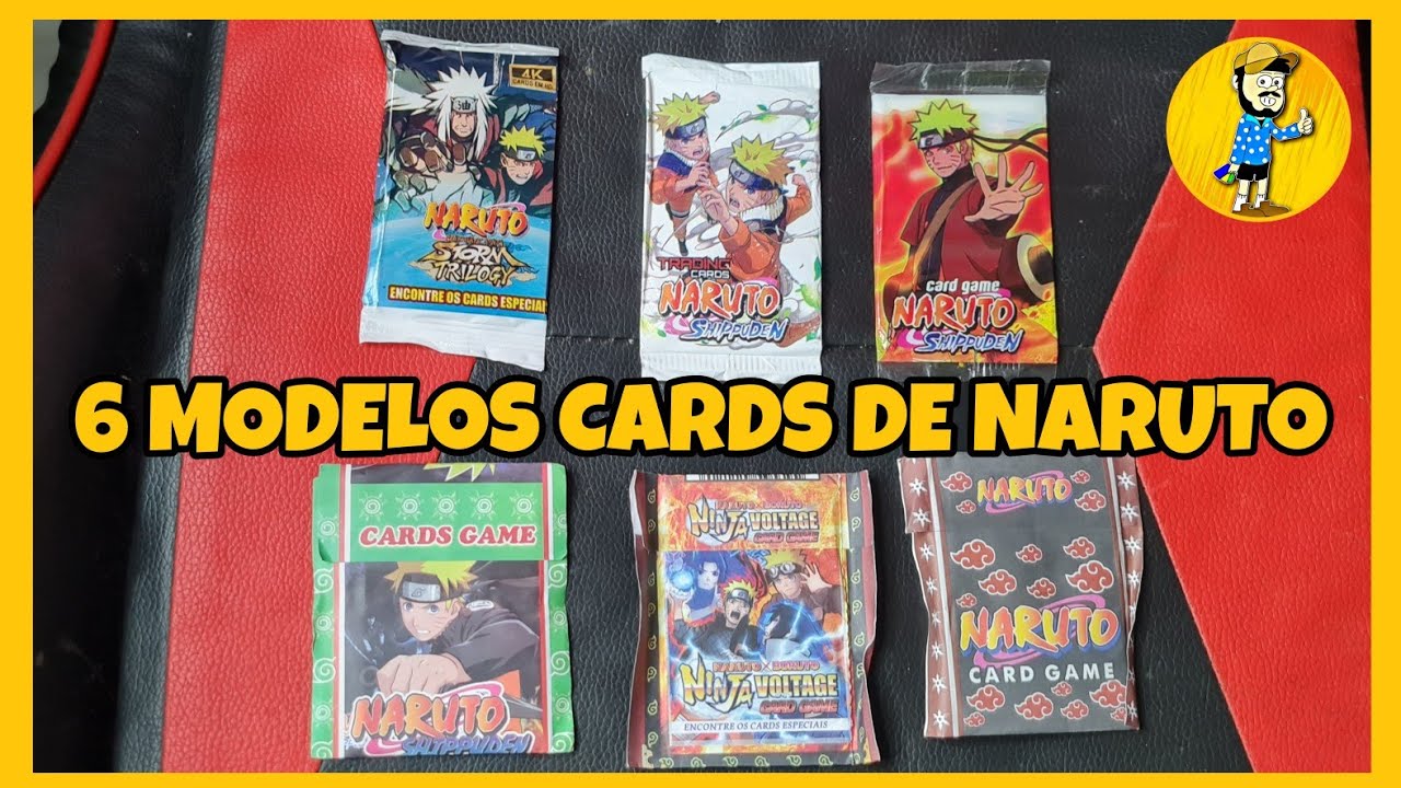 OPENING DIFFERENT TYPES OF NARUTO TRADING CARDS - YouTube