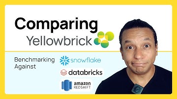 Comparing Yellowbrick vs. Snowflake, Databricks, Redshift
