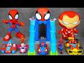 Marvel Spiderman Collection Unboxing Review| LEGO Marvel 10794 Hasbro Spidey | Mega Jump HQ Track