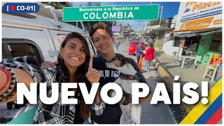 llegamos a COLOMBIA así nos recibe el PAÍS Nº 9 de este viaje @darlelavuelta
