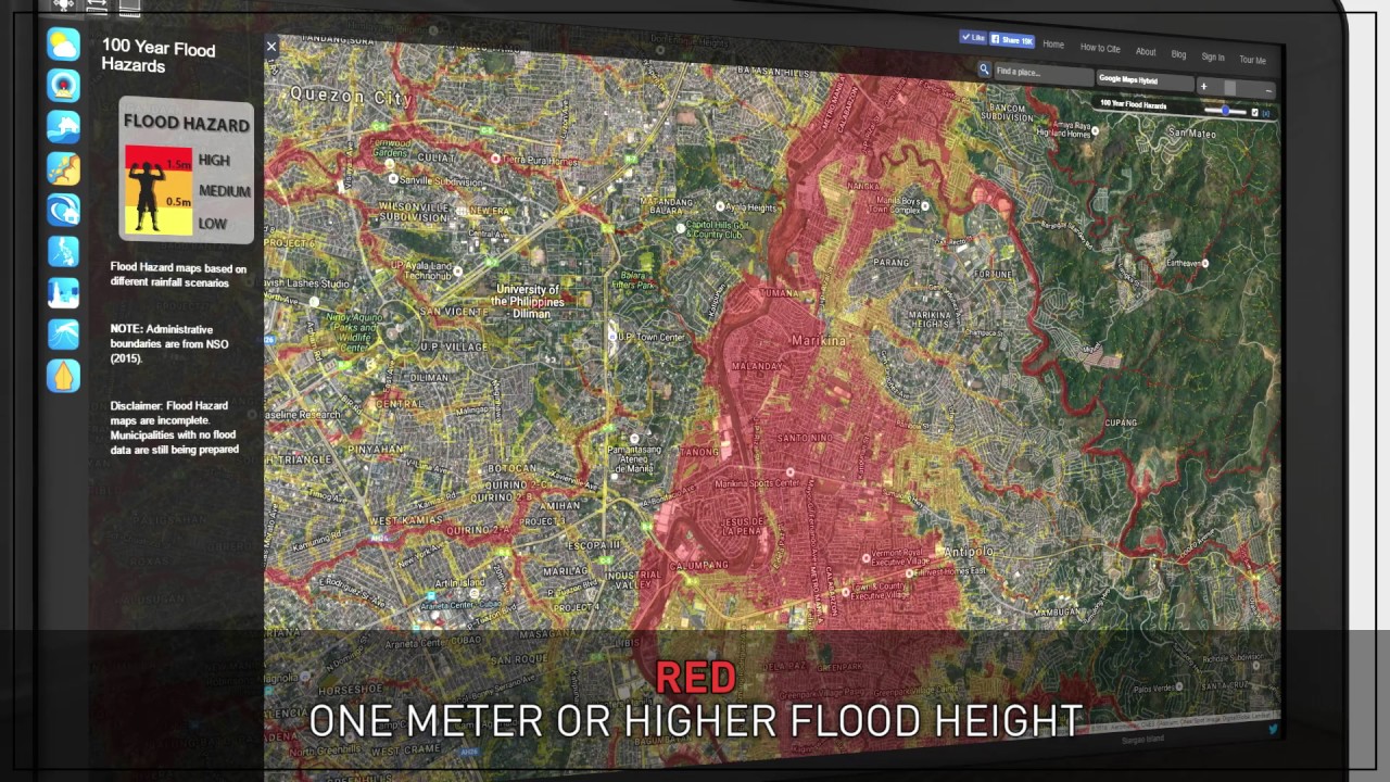 Noah Flood Hazard Map