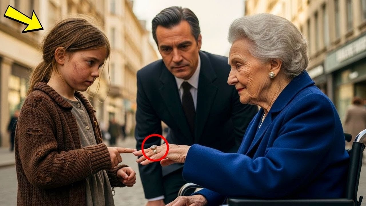 “MI MADRE TIENE ESTE ANILLO”, DIJO LA NIÑA MENDIGA A LA MILLONARIA… HASTA QUE…