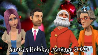 Santa's Holiday Message 2020 #paulandvicky #plotagon #kinemaster #PowerDirector #holiday #Christmas