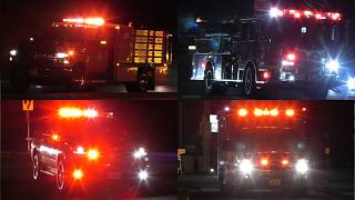 LACoFD Engine 18, Battalion 1, Utility 20, Battalion 20, & McCormick Ambulance Responding