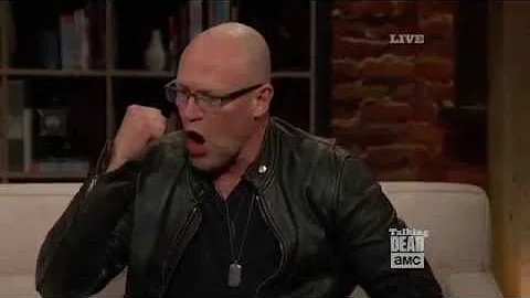 Talking Dead making fun of Michael Rooker and his ...