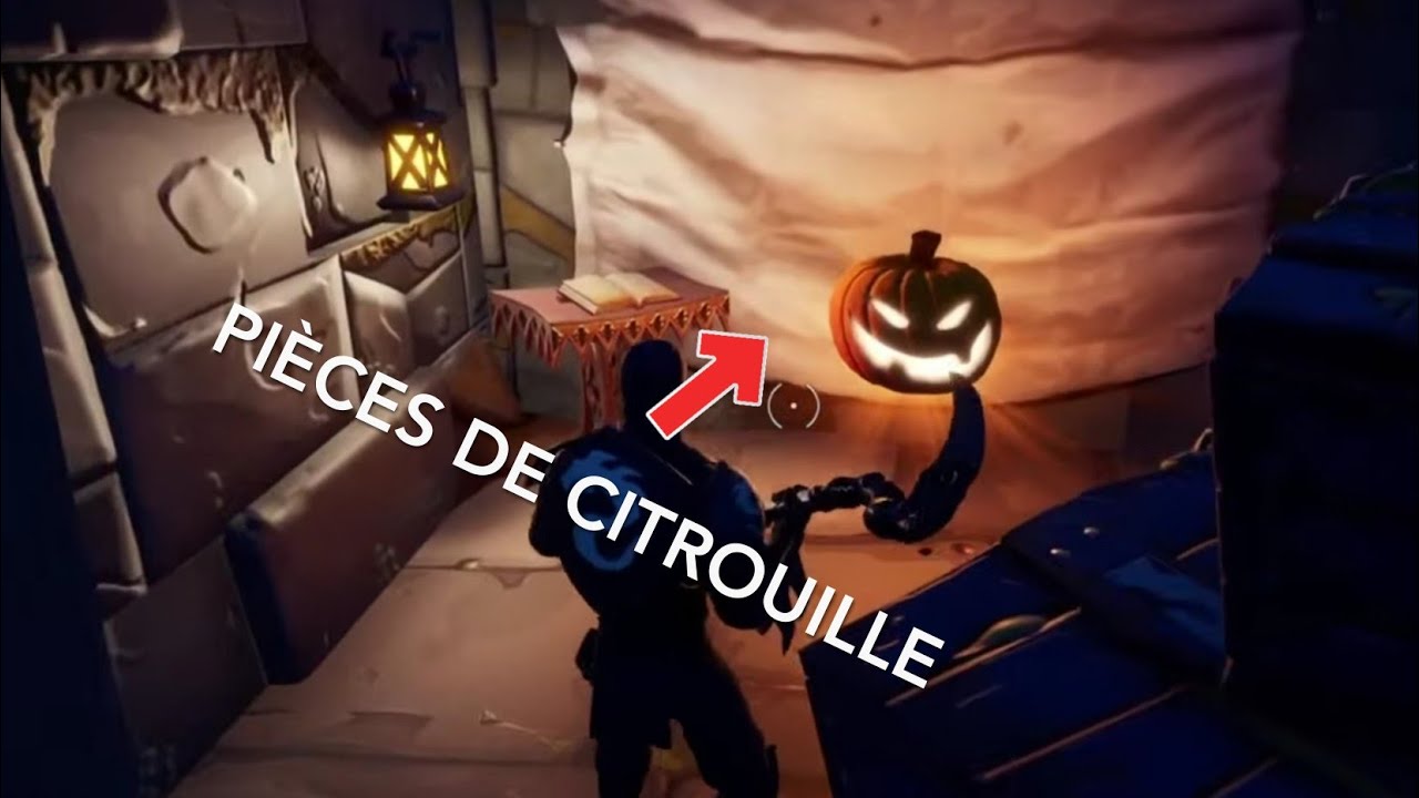 Citrouille ile a la une fortnite