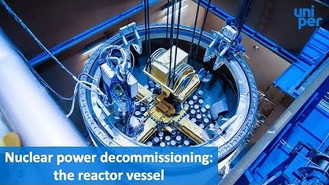 Decommissioning of nuclear power plants