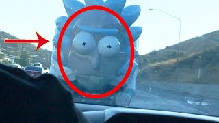 Rick and Morty #RICKMOBILE at California !!