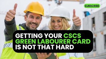 How to Get Your CSCS Green Card FAST in 2025 | Step-by-Step Guide for Beginners #CSCS