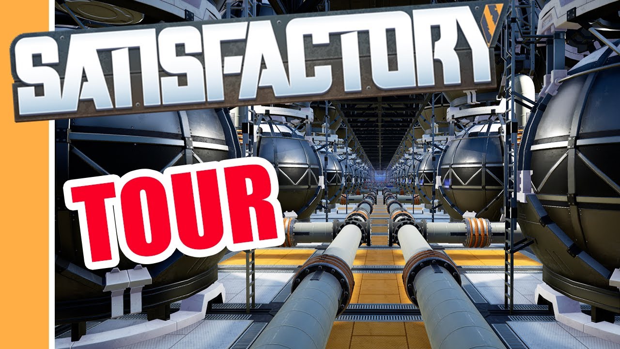 REFINERY/FLUID Storage TOUR! Satisfactory Update 3 Gameplay YouTube