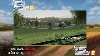 Farming Simulator 2019 La Coronella v1.0.3 Map - Harita Mod FS19