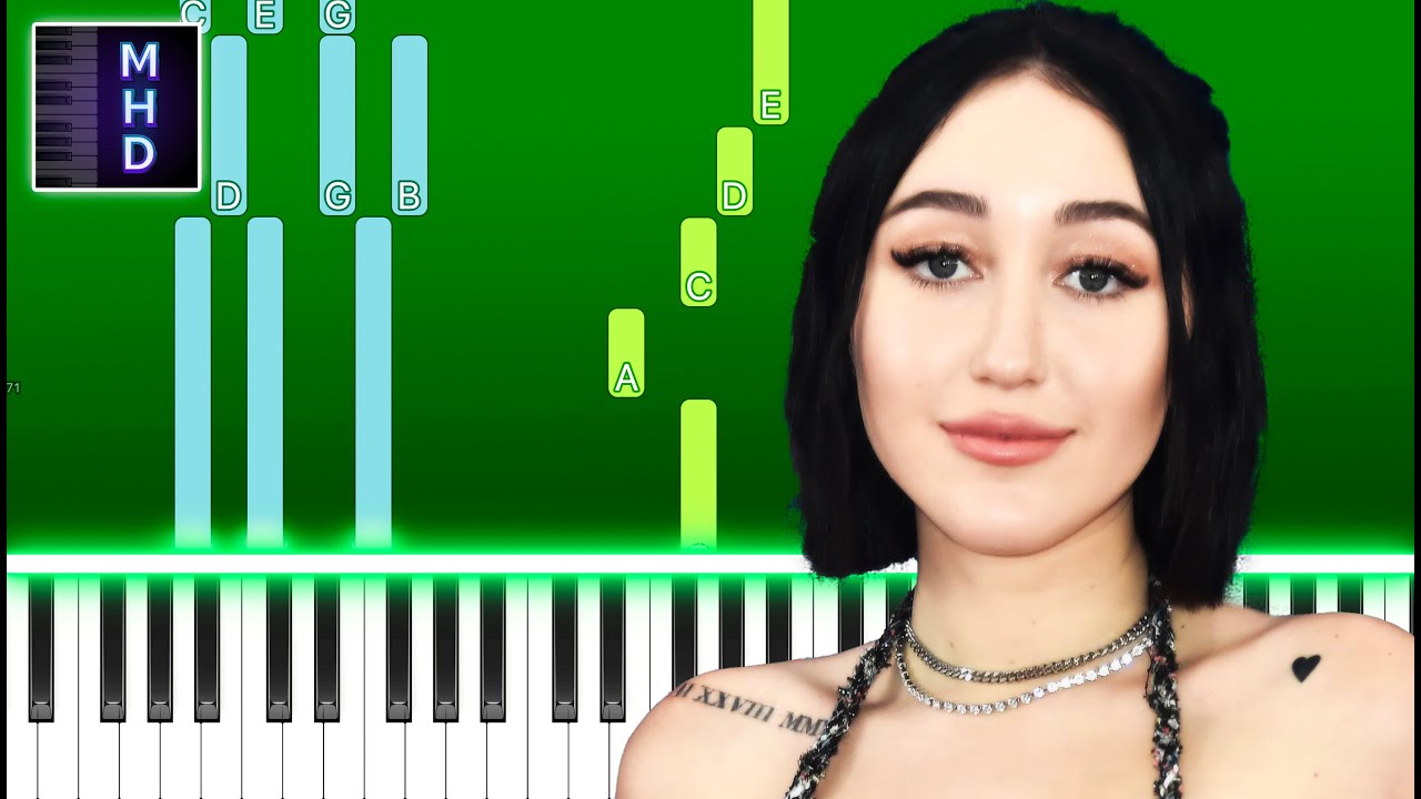 Noah Cyrus - Dear August (Piano Tutorial Easy)