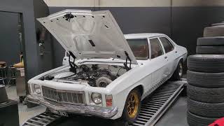 Turbo 5 3L Holden Kingswood hits the dyno