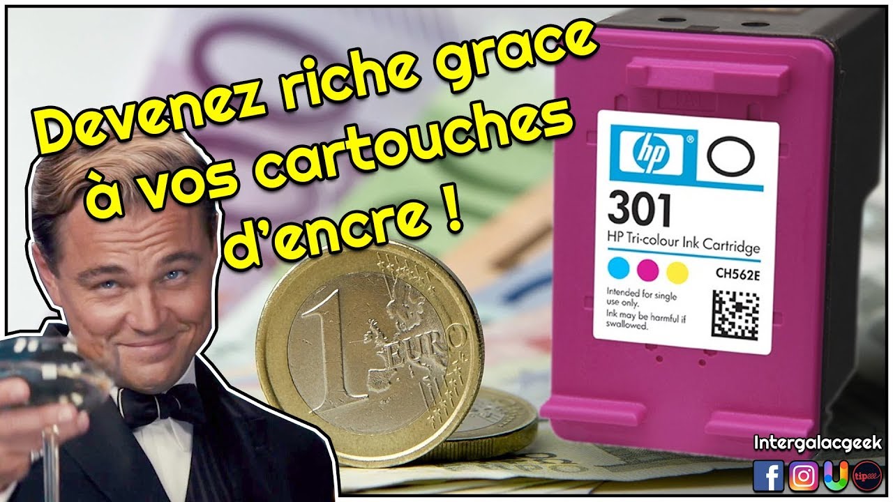 Comment Économiser des Milliers d'Euros de Cartouches d'Encre ? [ Intergalacgeek ]