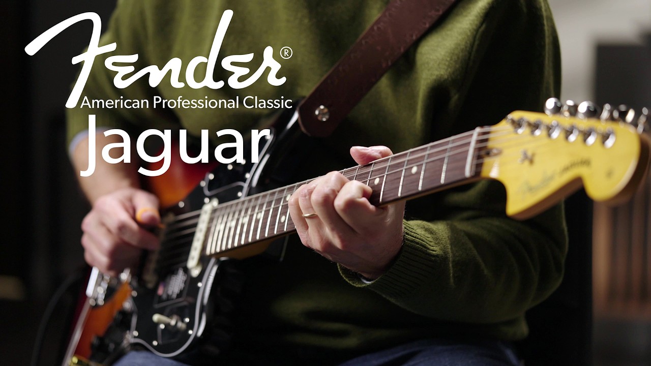 Fender Jaguar — American Professional Classic Series | Crutchfield