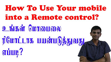 tv remote control app for android in tamil  - Tamil Tech Kid