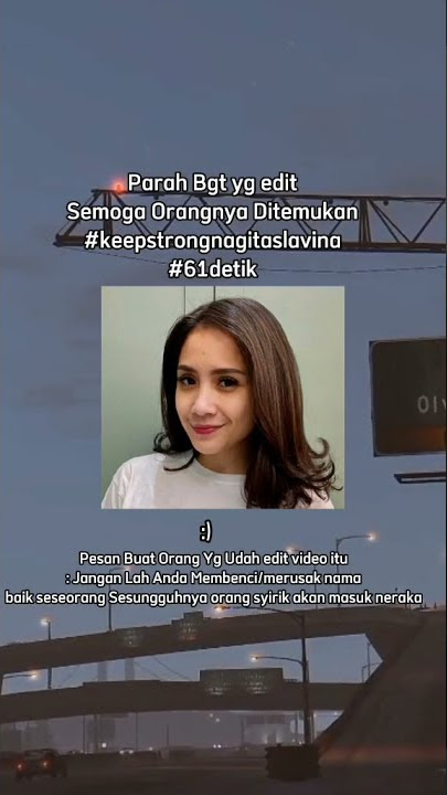 viral tik tok wajah mirip nagita 61detik #shorts