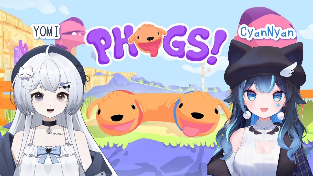 【PHOGS🔹】与小盐的初次联动 可爱狗狗贴贴！ - 悠蜜Yomi w.@cyannyan6 | MYViki