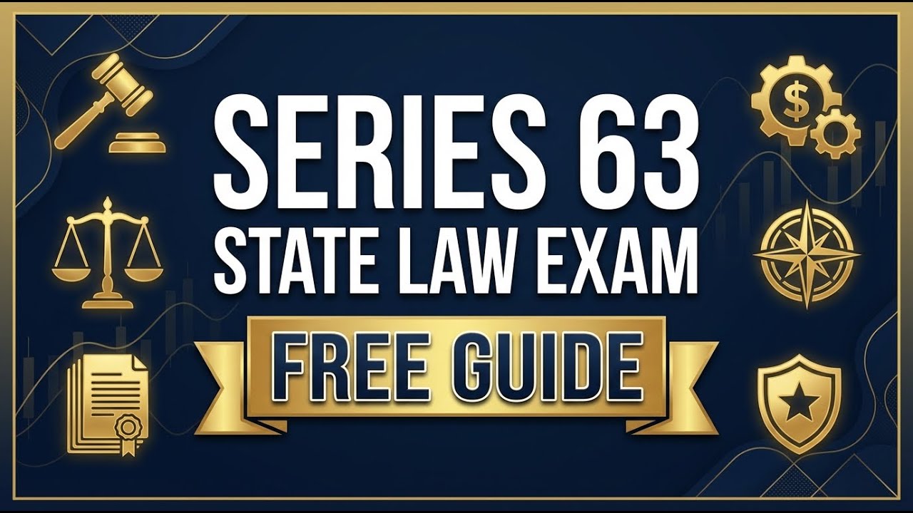Series 63 Exam 2026: Complete Study Guide - Uniform Securities Agent ...