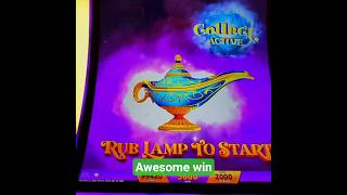 Great Win on Mystery of the Lamp!