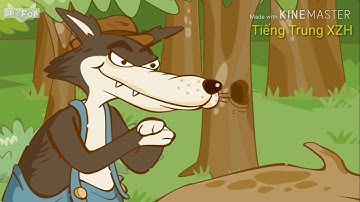 Luyện nghe tiếng Trung qua truyện cổ tích Cô Bé Quàng Khăn Đỏ