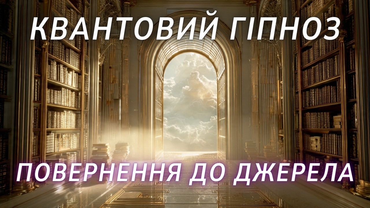 Повернення до Джерела: Квантовий Гіпноз для Очищення Свідомості, з бінауральними ритмами